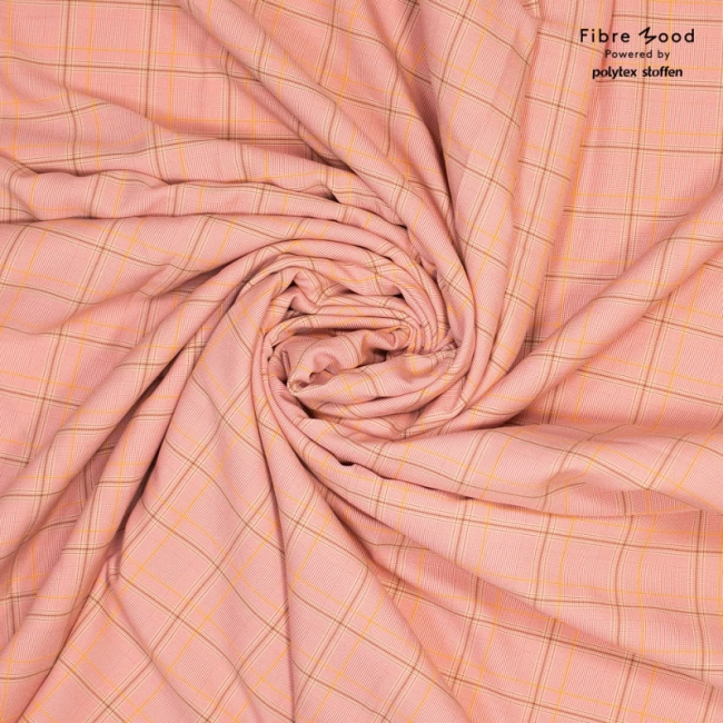 Fibre Mood 18  Jacquard-Webware  apricot Zarah